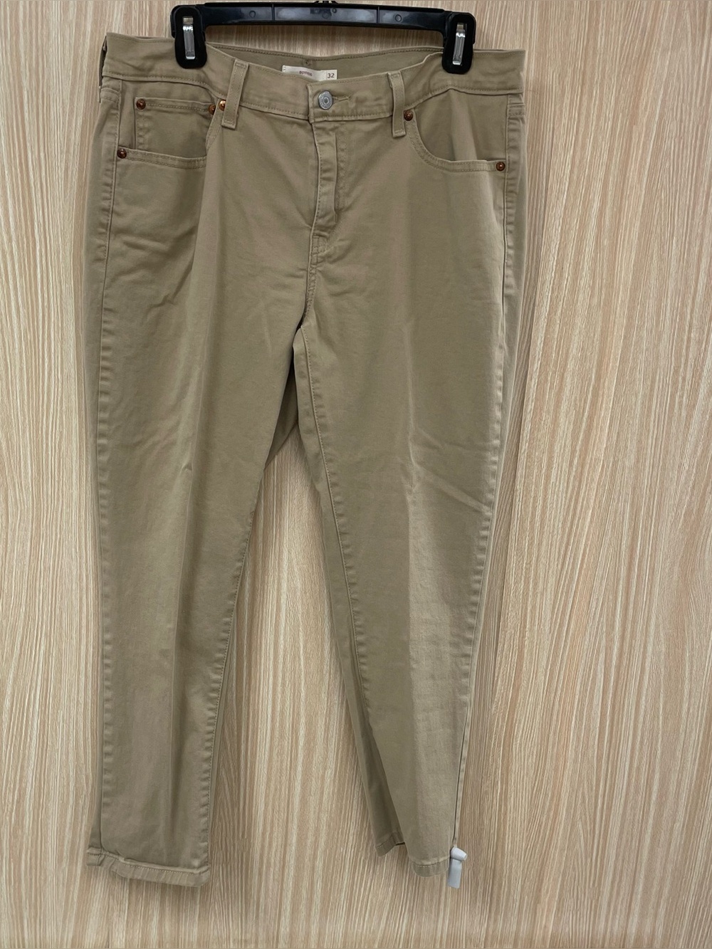 Levi's brown denim jeans size 14